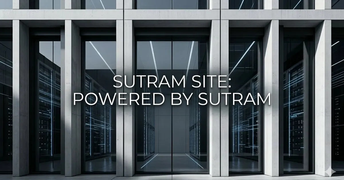 Comment nous utilisons Sutram pour alimenter notre propre site web