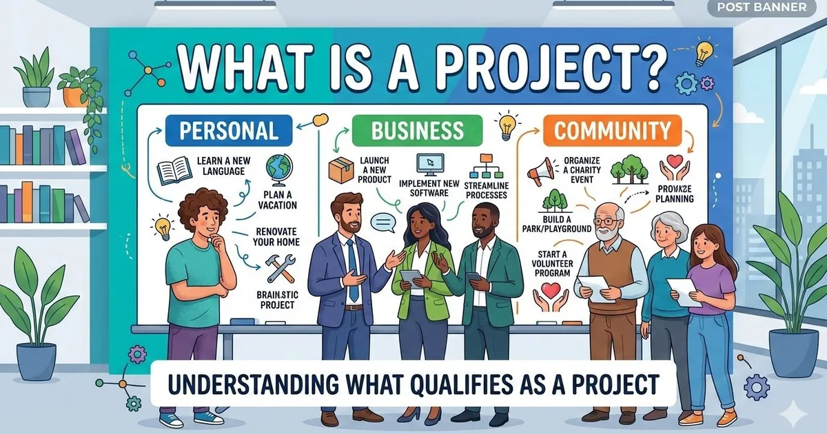 O Que é um Projeto, Afinal?