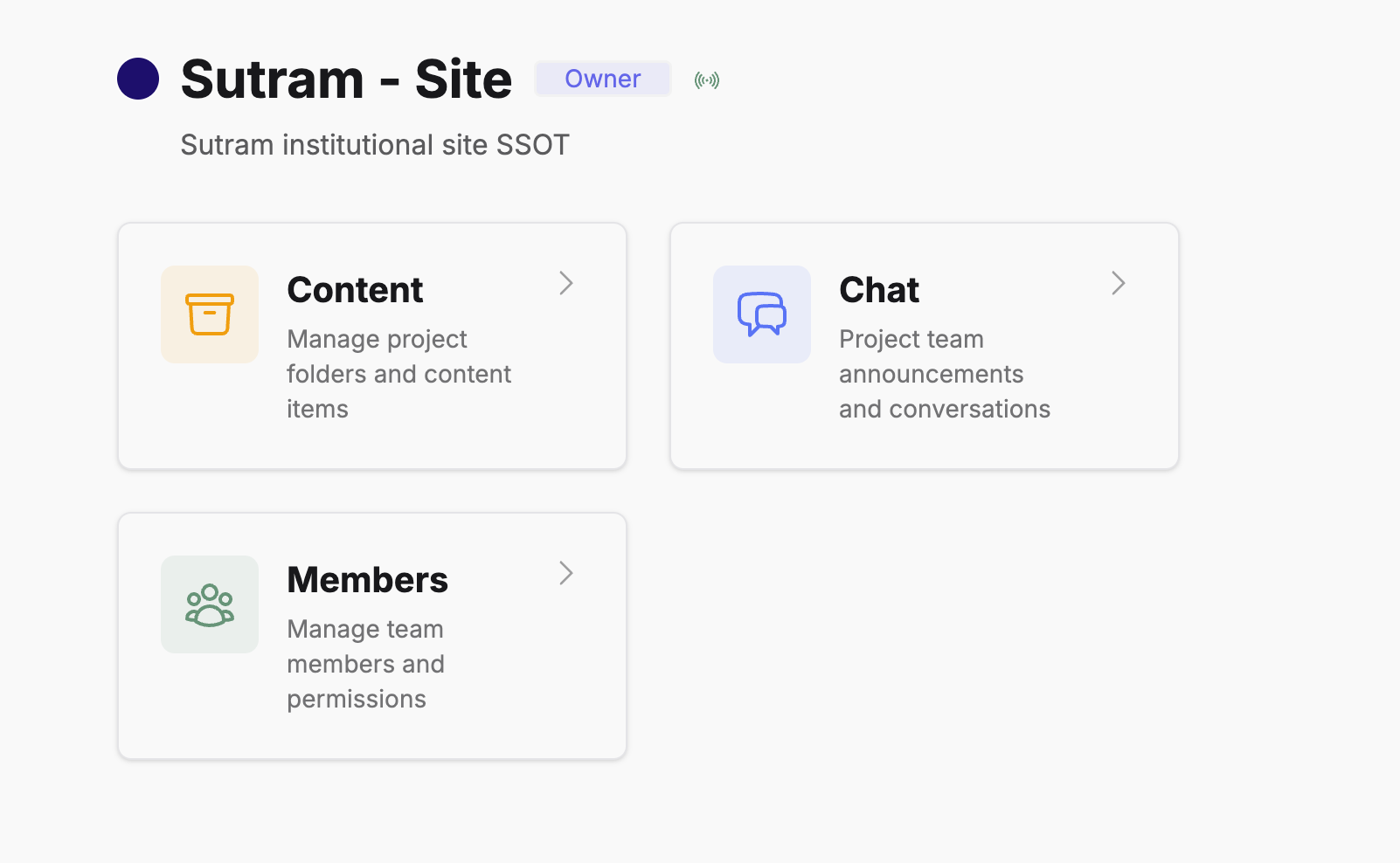 One source of truth for every project.